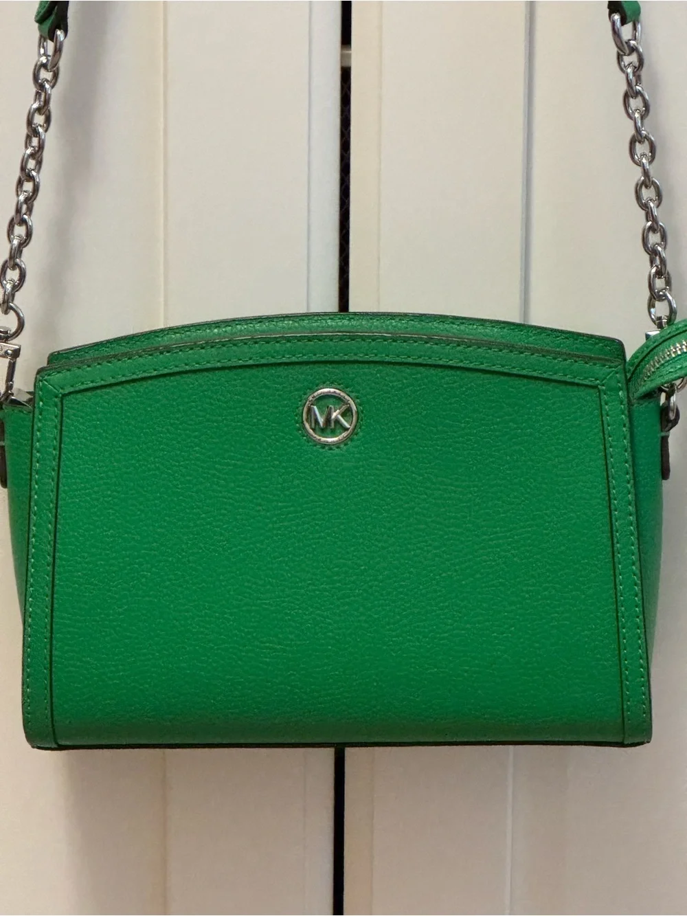 Michael Kors Emerald Green Crossbody Camera Bag